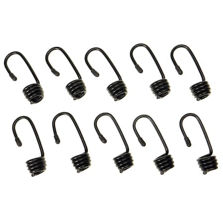 Us Cargo Control 3/8'' PVC Coated Bungee Hook 9 MM, PK10 SHCH38-10PK